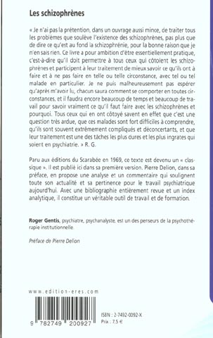Quatrième de couverture de « LES SCHIZOPHRENES »