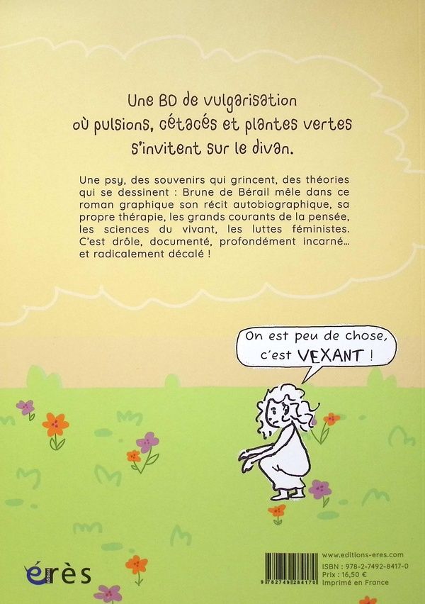 Quatrième de couverture de « Darwin, Freud, les orques et moi »