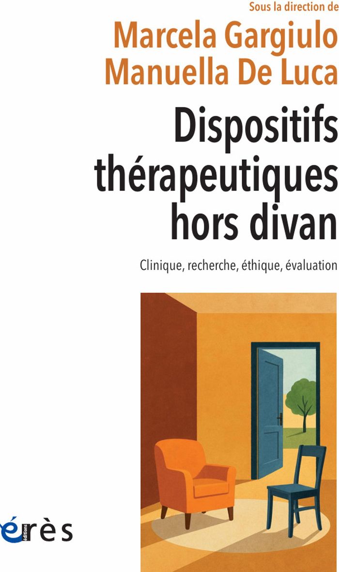 Couverture du livre « Dispositifs thérapeutiques hors divan » de Manuella De Luca, librairie Les Contes Infusés à Corte