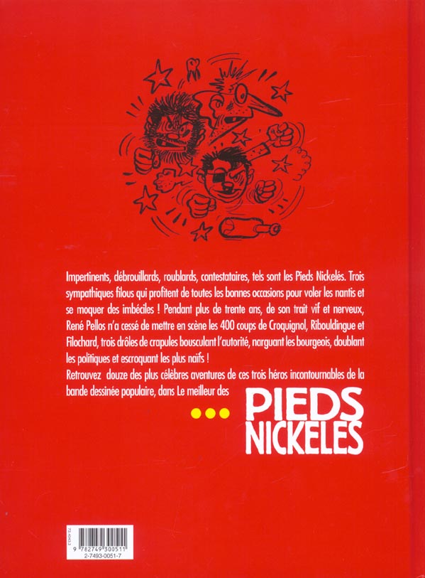 Quatrième de couverture de « LE MEILLEUR DES PIEDS NICKELES - TOME 01 »