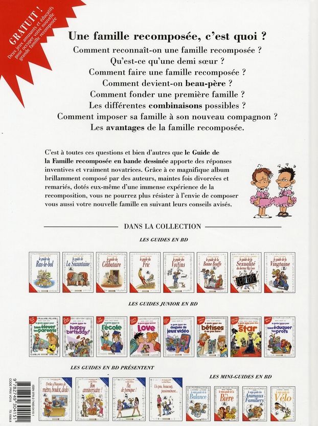 Quatrième de couverture de « LES GUIDES EN BD - TOME 32 - LA FAMILLE RECOMPOSEE »