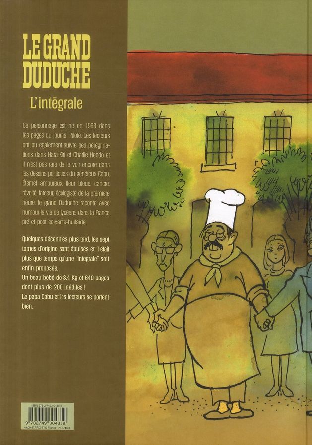 Quatrième de couverture de « LE GRAND DUDUCHE - INTEGRALE »