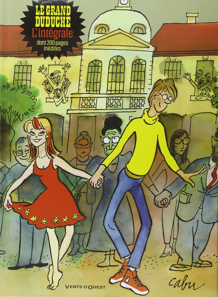 Couverture du livre « LE GRAND DUDUCHE - INTEGRALE » de Cabu, librairie Les Contes Infusés à Corte