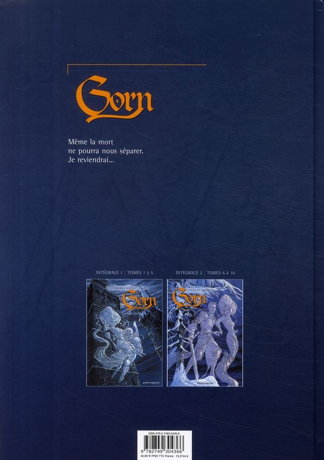 Quatrième de couverture de « GORN - INTEGRALE TOMES 06 A 10 - INTEGRALE 2 »