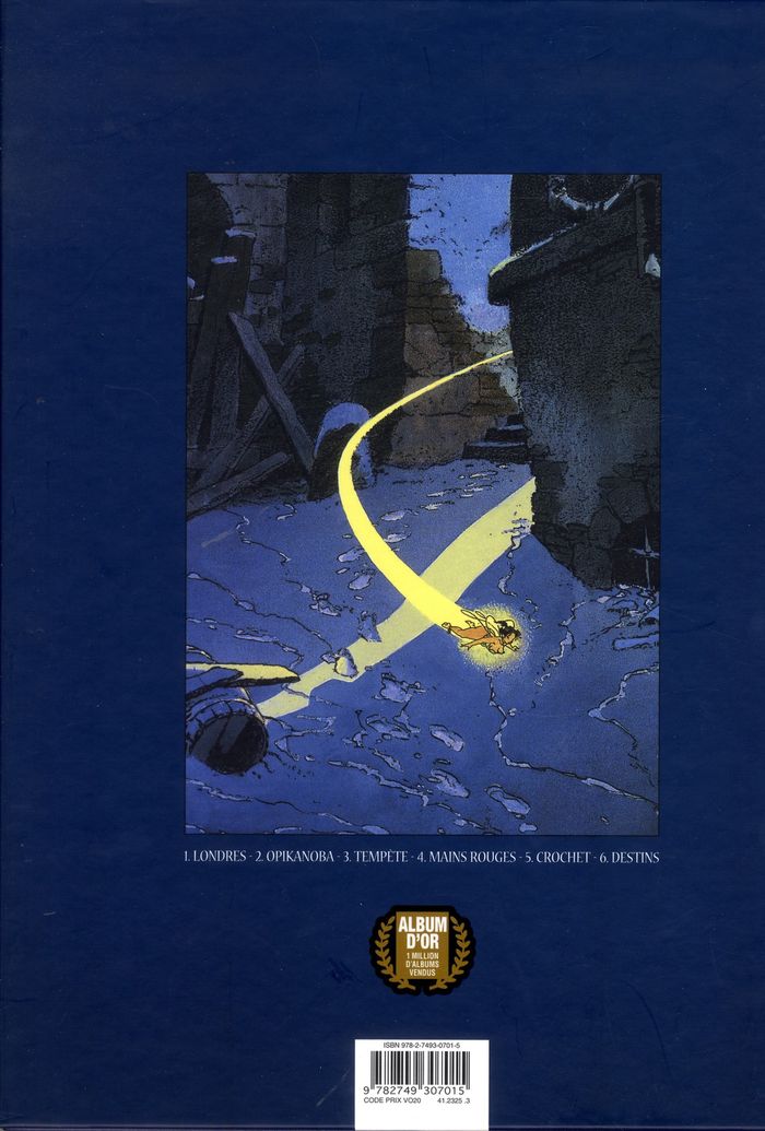 Quatrième de couverture de « PETER PAN - TOME 01 - LONDRES »