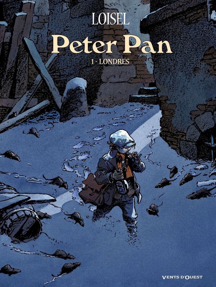 Couverture du livre « PETER PAN - TOME 01 - LONDRES » de Regis Loisel, librairie Les Contes Infusés à Corte