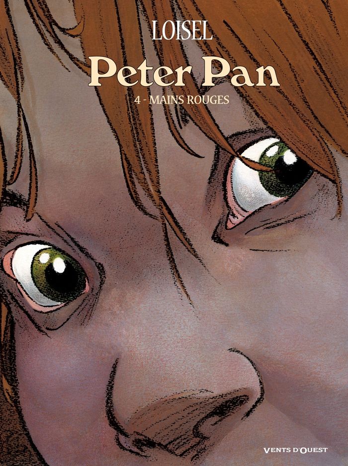 Couverture du livre « PETER PAN - TOME 04 - MAINS ROUGES » de Regis Loisel, librairie Les Contes Infusés à Corte