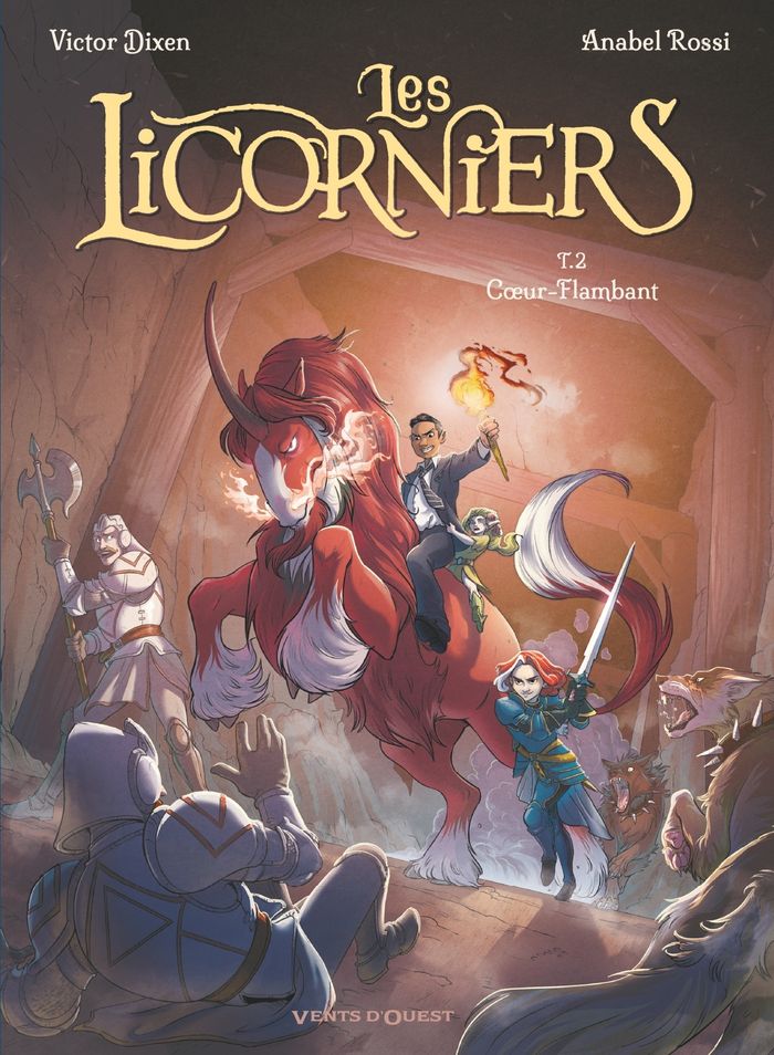 Couverture du livre « Coeur-Flambant » de Victor Dixen, librairie Les Contes Infusés à Corte