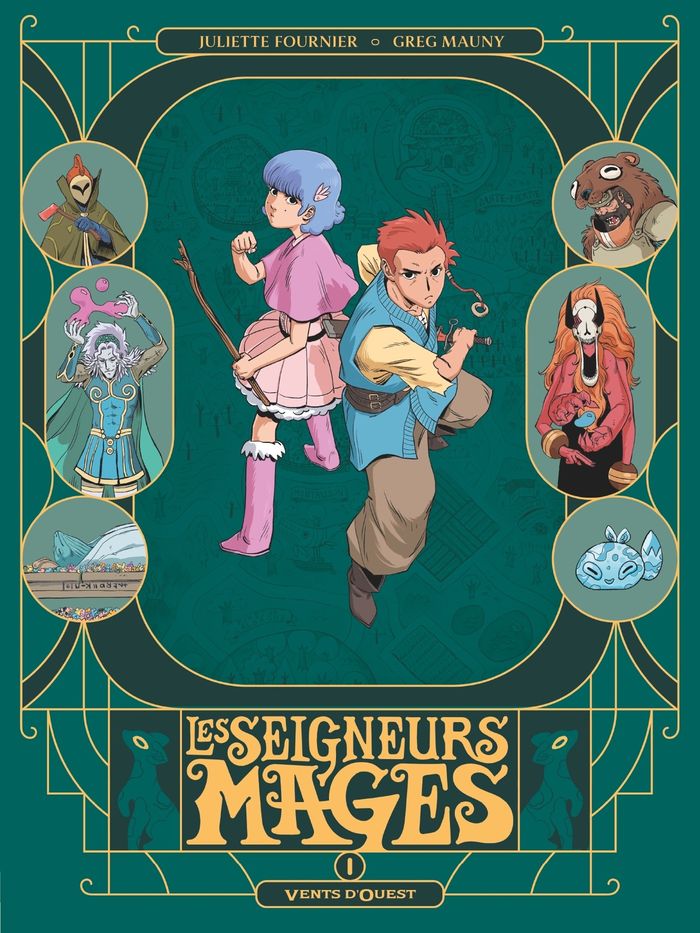 Couverture du livre « Les Seigneurs Mages » de Juliette Fournier, librairie Les Contes Infusés à Corte