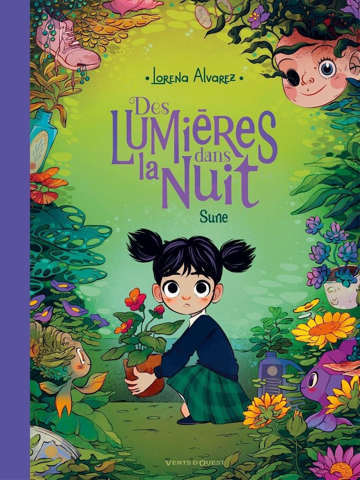 Couverture du livre « DES LUMIERES DANS LA NUIT - TOME 03 - SUNE » de Alvarez Gomez Lorena, librairie Les Contes Infusés à Corte