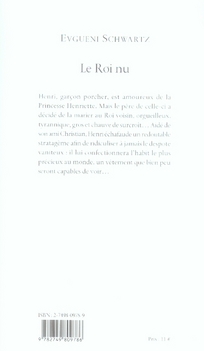Quatrième de couverture de « LE ROI NU »