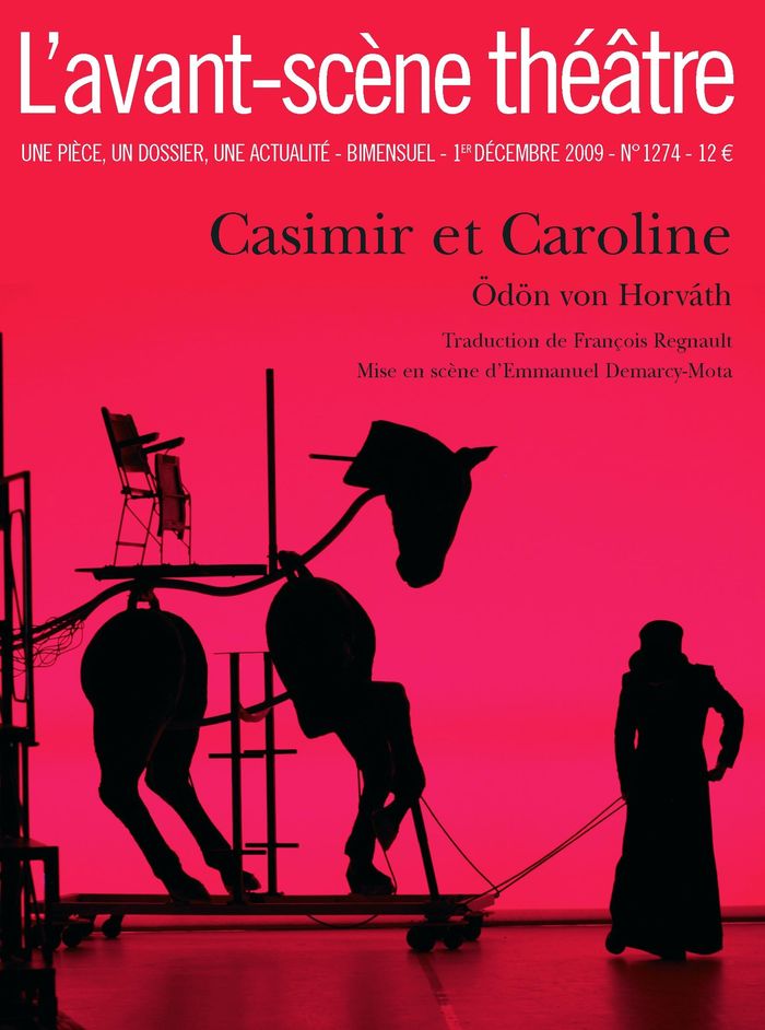 Couverture du livre « CASIMIR ET CAROLINE » de Von Horvath Odon, librairie Les Contes Infusés à Corte
