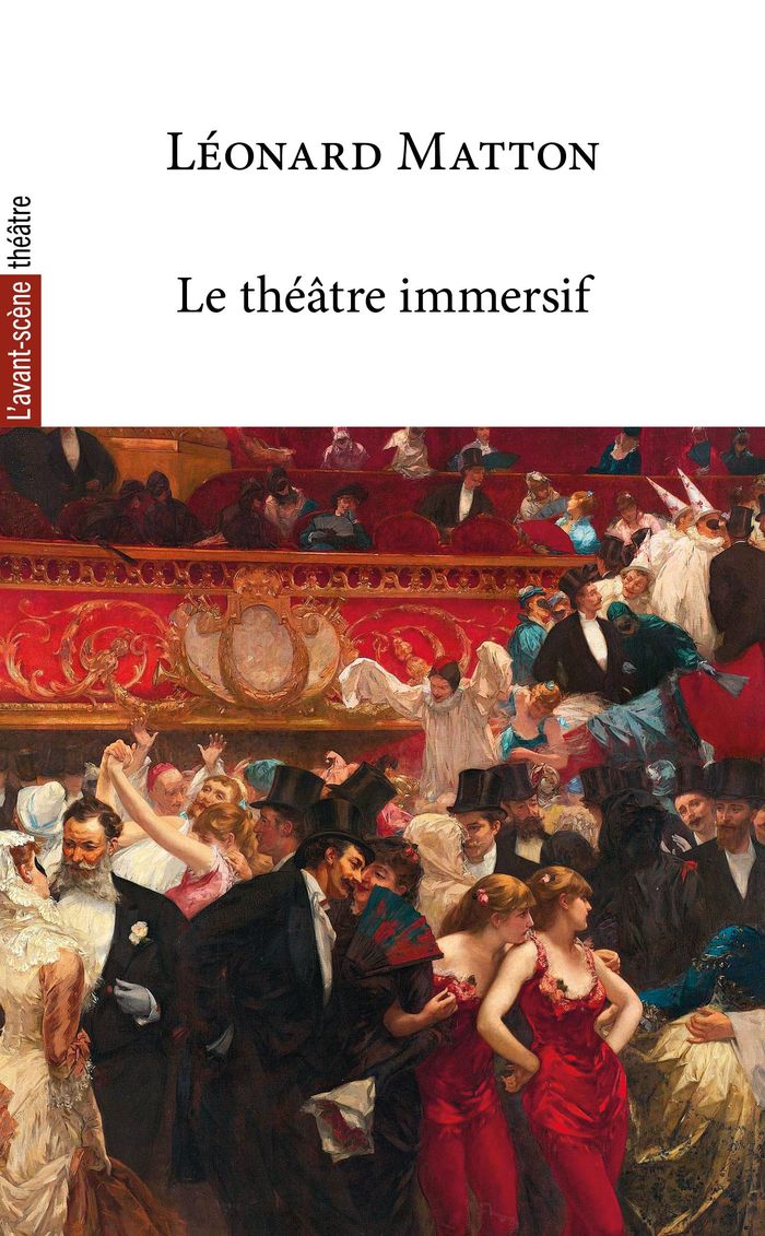 Couverture du livre « Le théâtre immersif : un enseignement pour "être au monde" » de Léonard Matton, librairie Les Contes Infusés à Corte