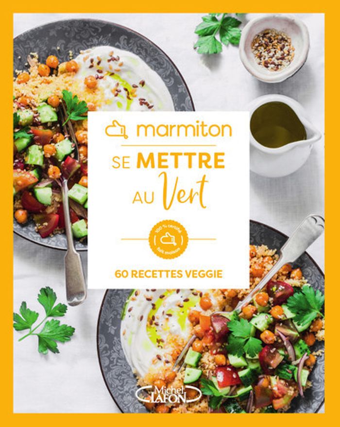 Couverture du livre « Se mettre au vert : 60 recettes veggie », librairie Les Contes Infusés à Corte