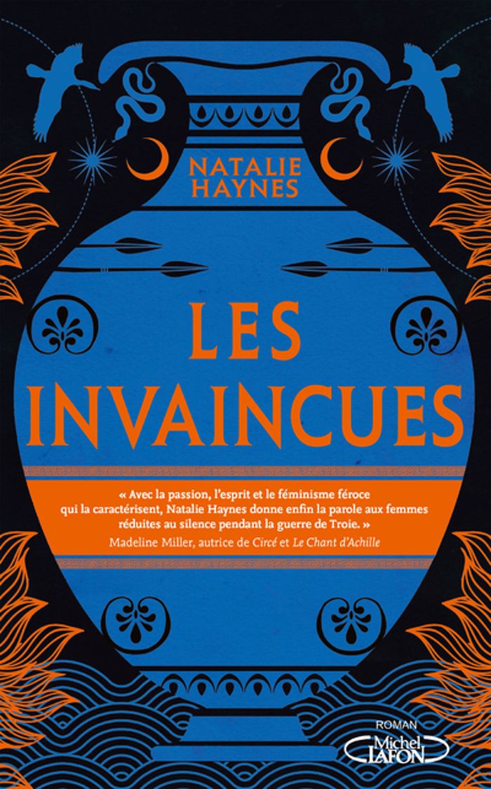 Couverture du livre « Les invaincues » de Natalie Haynes, librairie Les Contes Infusés à Corte