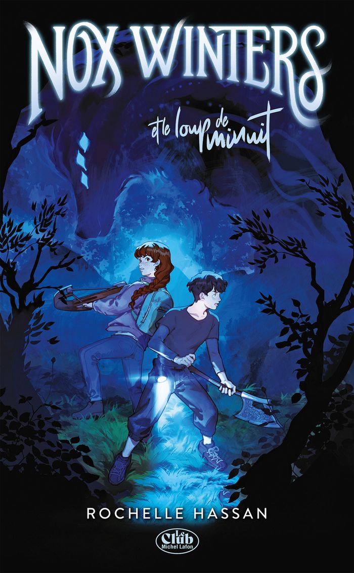 Couverture du livre « Nox Winters et le loup de minuit » de Rochelle Hassan, librairie Les Contes Infusés à Corte