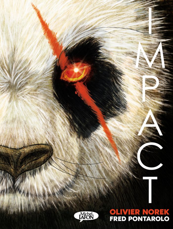 Couverture du livre « Impact » de Olivier Norek, librairie Les Contes Infusés à Corte