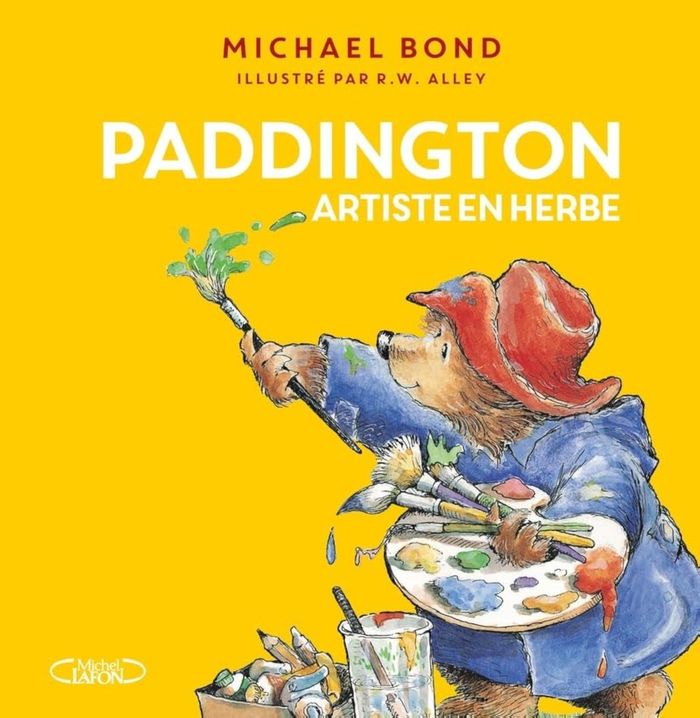 Couverture du livre « Paddington artiste en herbe » de Michael Bond, librairie Les Contes Infusés à Corte