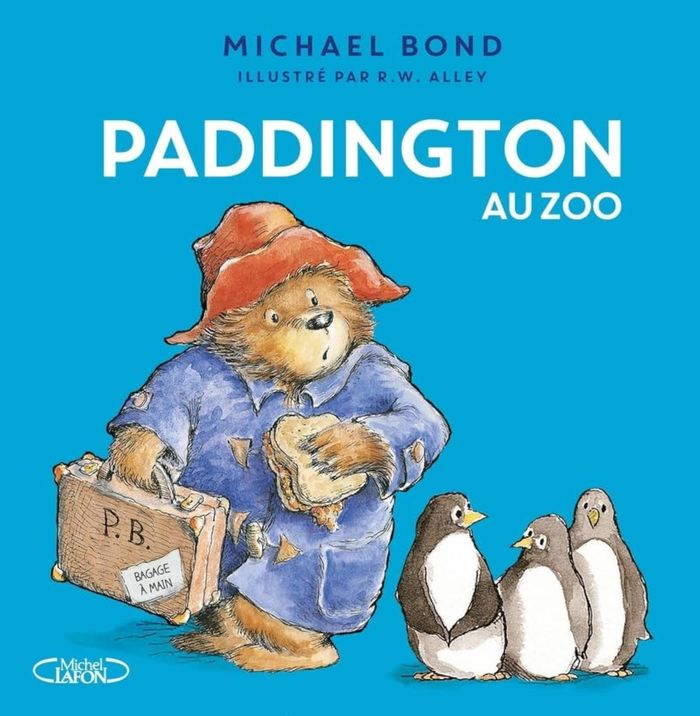 Couverture du livre « Paddington au zoo » de Michael Bond, librairie Les Contes Infusés à Corte