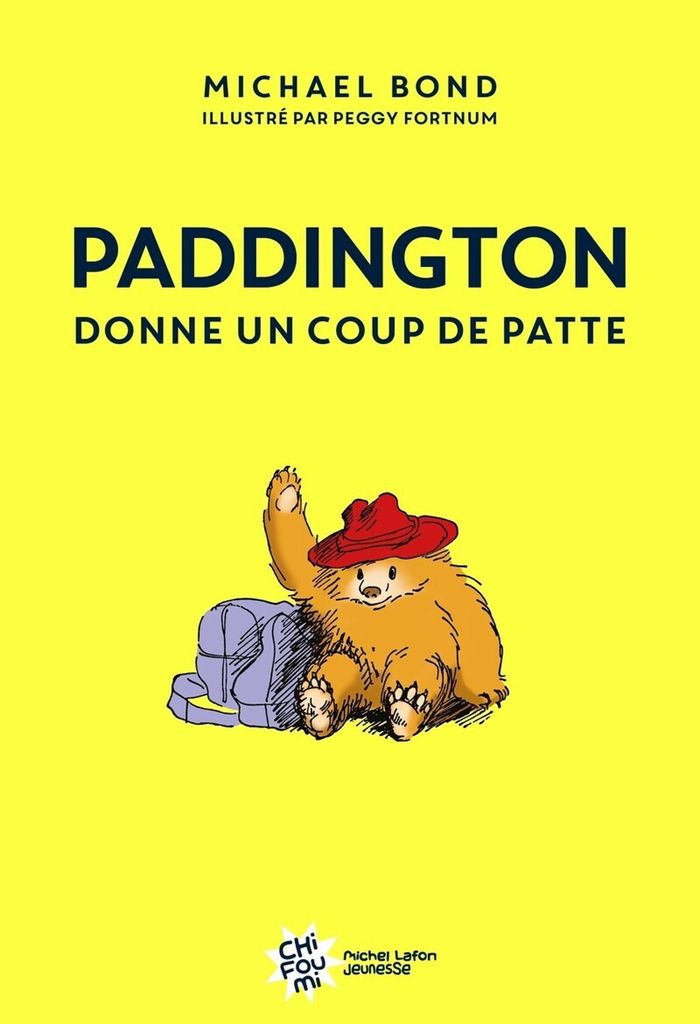 Couverture du livre « Paddington donne un coup de patte » de Michael Bond, librairie Les Contes Infusés à Corte