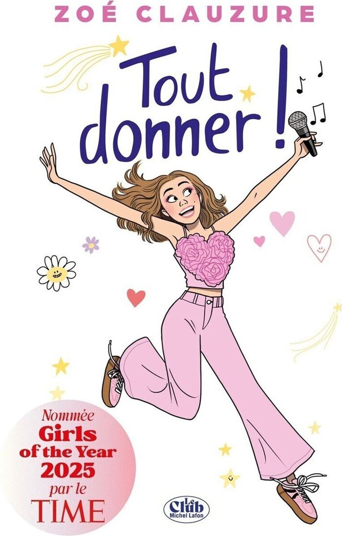 Couverture du livre « Tout donner ! » de Zoé Clauzure, librairie Les Contes Infusés à Corte