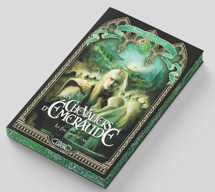 Couverture du livre « Le feu dans le ciel » de Anne Robillard, librairie Les Contes Infusés à Corte