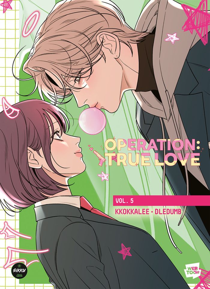 Couverture du livre « Opération True love » de Kkokkalee, librairie Les Contes Infusés à Corte