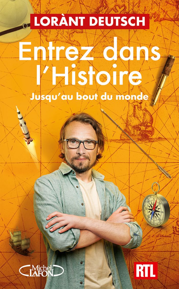 Couverture du livre « ENTREZ DANS L'HISTOIRE - TOME 4 » de Lorant Deutsch, librairie Les Contes Infusés à Corte