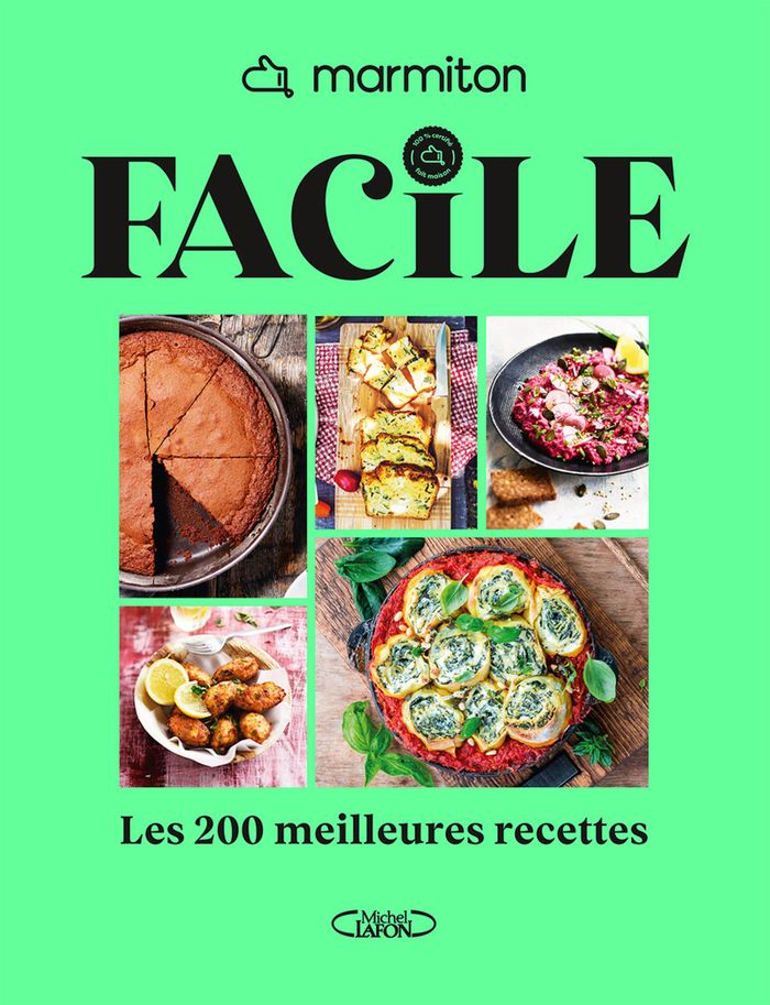 Couverture du livre « MARMITON - FACILE ! - NOUVELLE EDITION 2026 - 200 RECETTES INRATABLES », librairie Les Contes Infusés à Corte