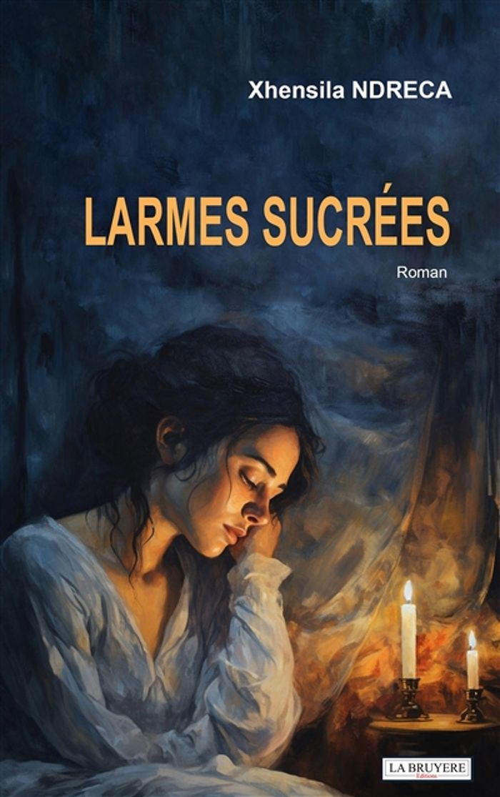 Couverture du livre « Larmes sucrées : Roman » de Xhensila Ndreca, librairie Les Contes Infusés à Corte