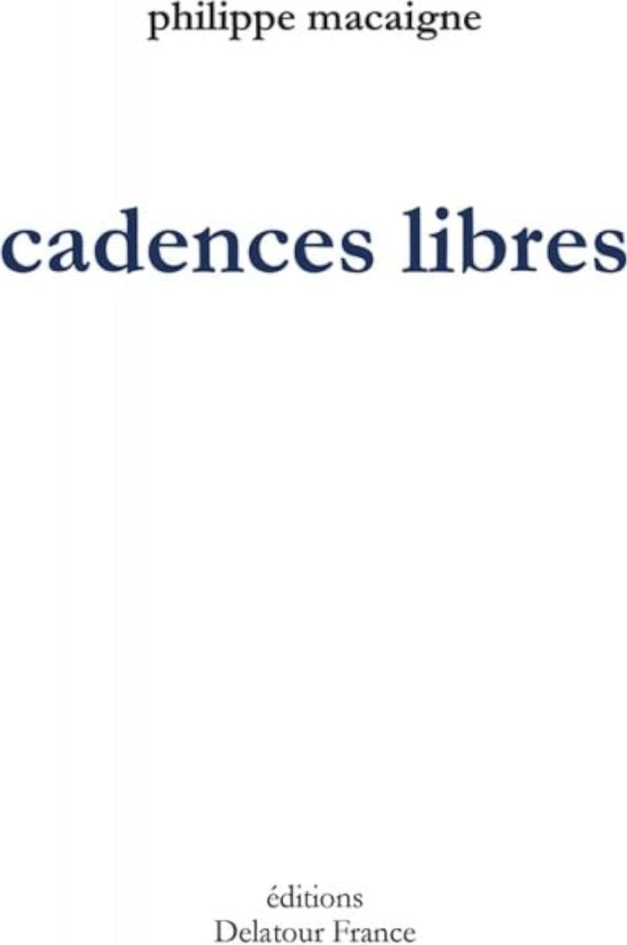 Couverture du livre « CADENCES LIBRES », librairie Les Contes Infusés à Corte