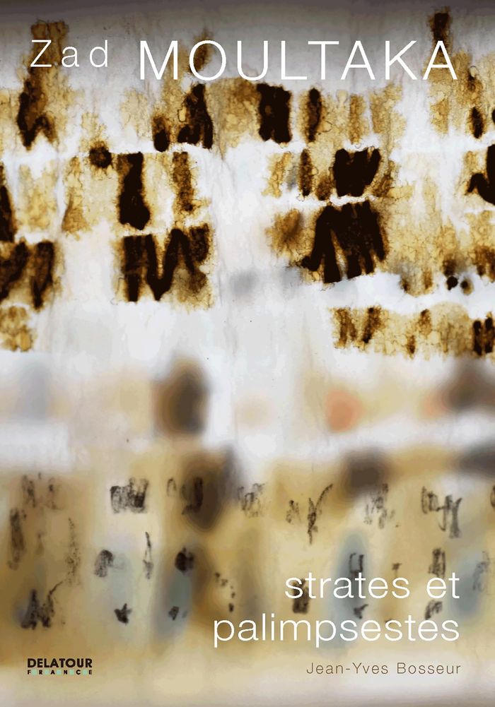 Couverture du livre « Zad Moultaka : strates et palimpsestes », librairie Les Contes Infusés à Corte