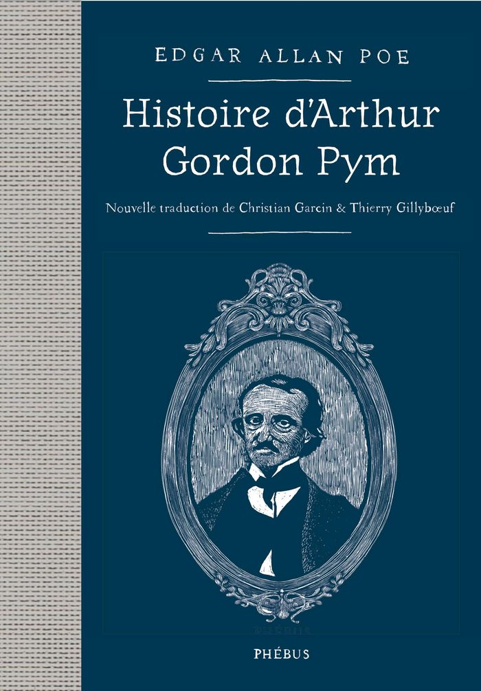 Couverture du livre « Histoire d'Arthur Gordon Pymsuivi de Journal de Julius Rodman » de Edgar Allan Poe, librairie Les Contes Infusés à Corte