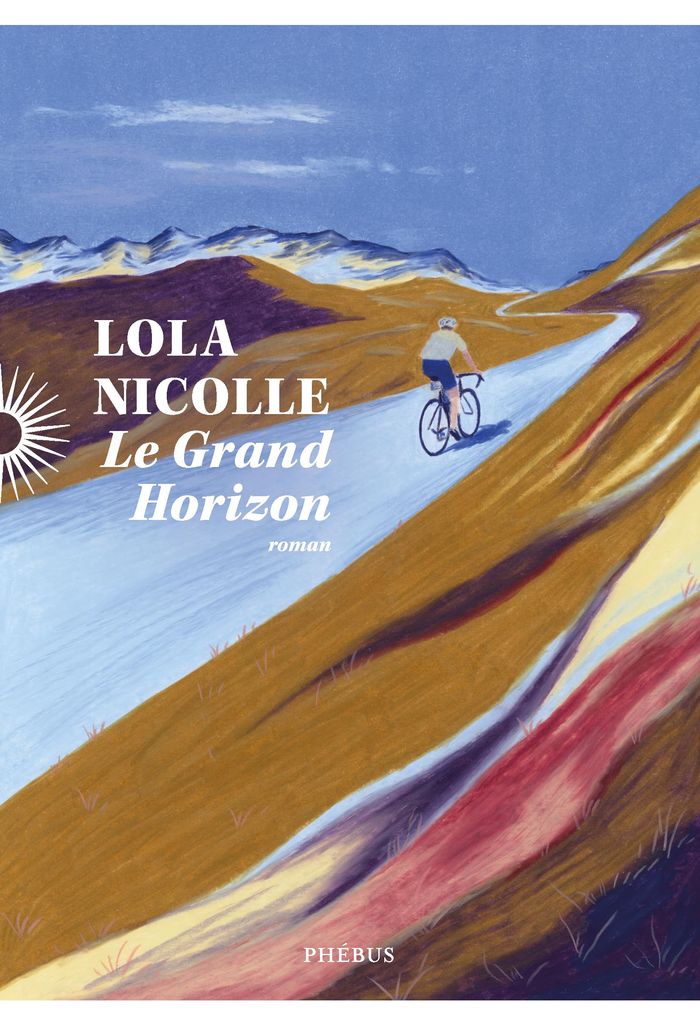 Couverture du livre « Le grand horizon : roman » de Lola Nicolle, librairie Les Contes Infusés à Corte