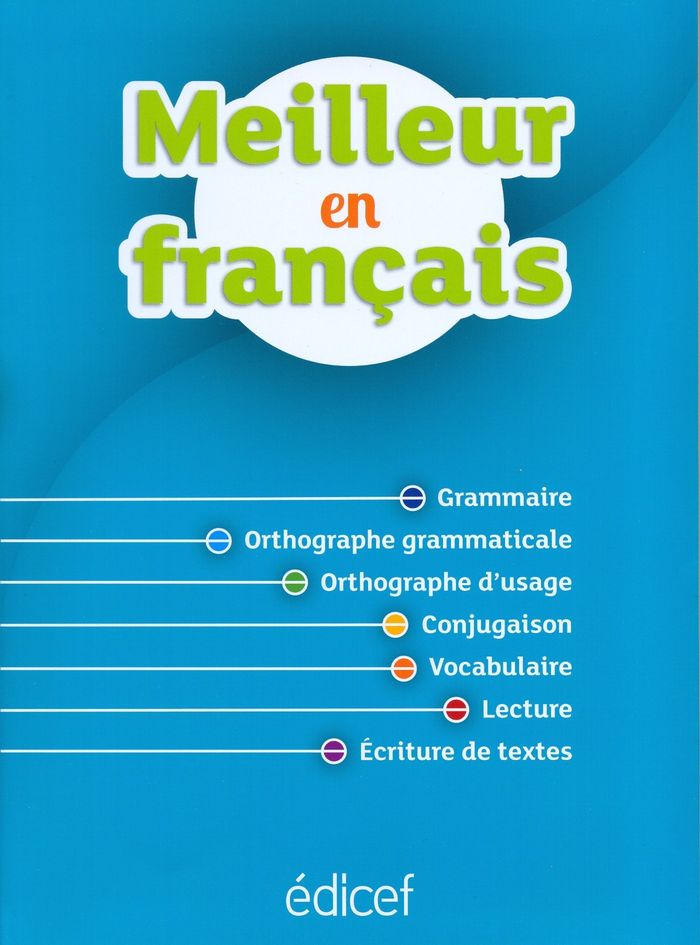 Couverture du livre « MEILLEUR EN FRANCAIS » de Bruno Maurer, librairie Les Contes Infusés à Corte