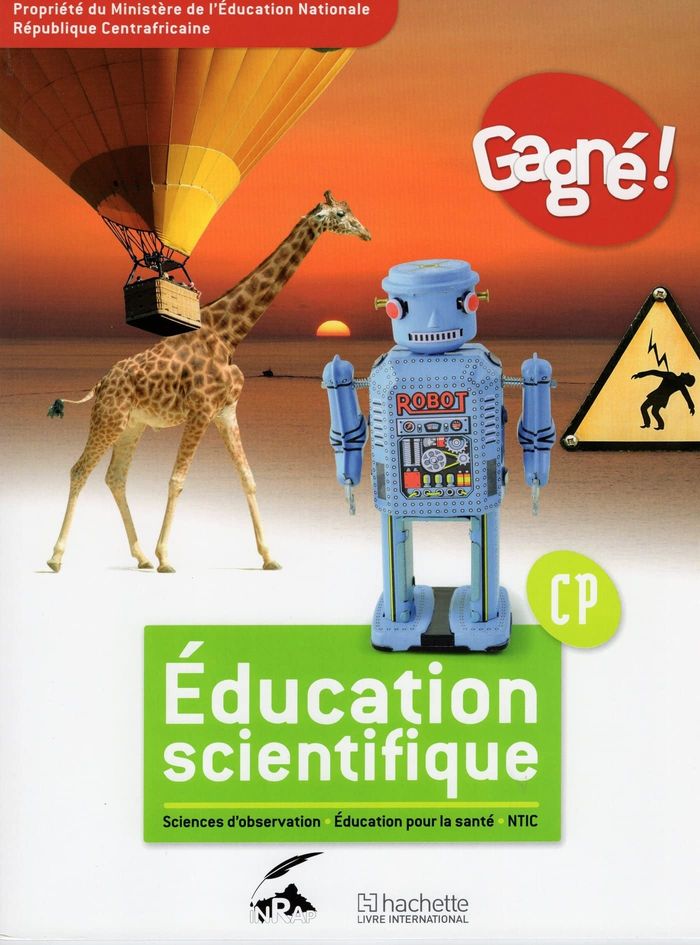 Couverture du livre « GAGNE ! SCIENCES CP RCA ELEVE », librairie Les Contes Infusés à Corte