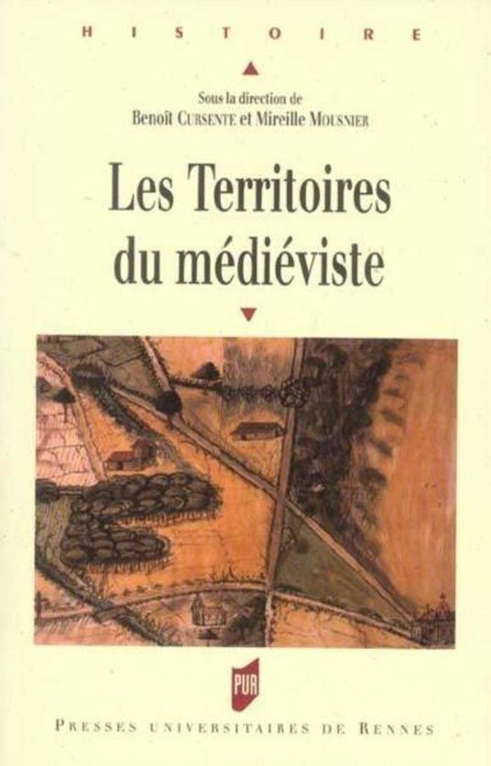 Couverture du livre « TERRITOIRES DU MEDIEVISTE » de Pur, librairie Les Contes Infusés à Corte