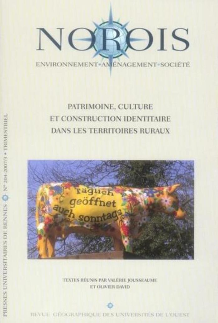 Couverture du livre « PATRIMOINE CULTURE ET CONSTRUCTION IDENTITAIRE DANS LES TERRITOIRES RURAUX » de Pur, librairie Les Contes Infusés à Corte