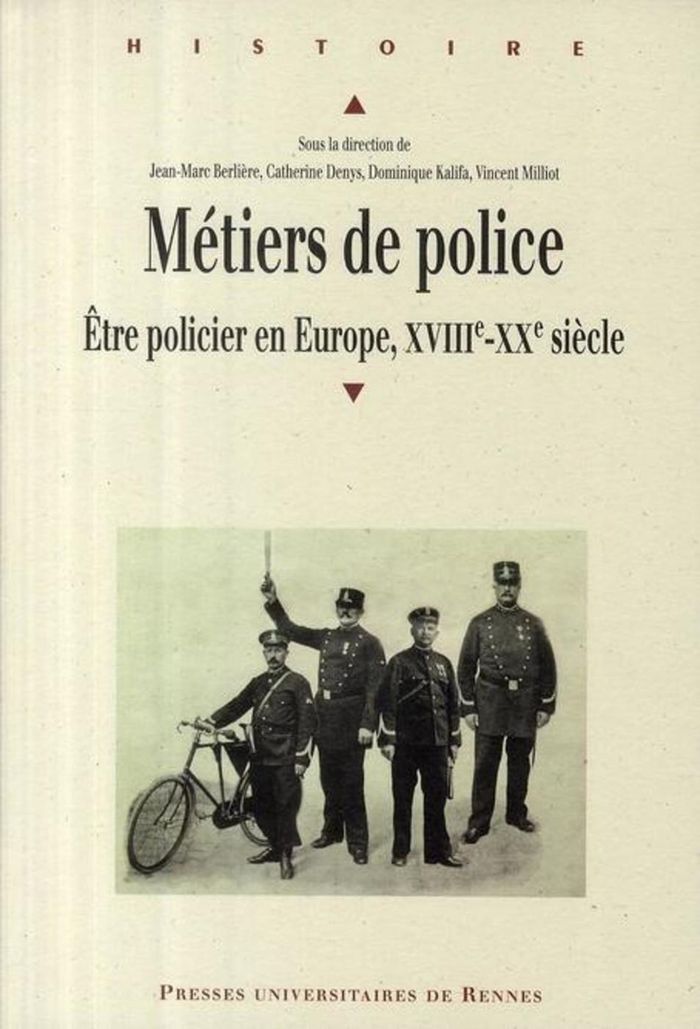 Couverture du livre « METIERS DE POLICE », librairie Les Contes Infusés à Corte