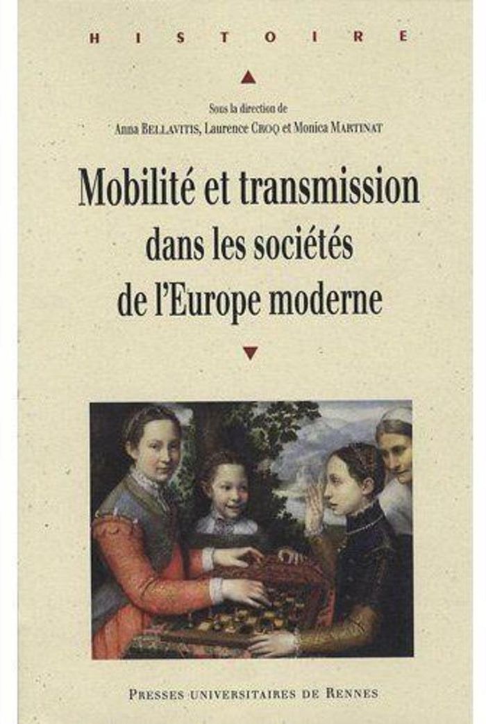 Couverture du livre « MOBILITE ET TRANSMISSION DANS LES SOCIETES DE L EUROPE MODERNE » de Pur, librairie Les Contes Infusés à Corte