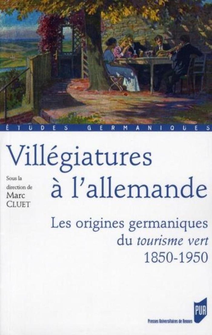 Couverture du livre « VILLEGIATURES A L ALLEMANDE » de Pur, librairie Les Contes Infusés à Corte