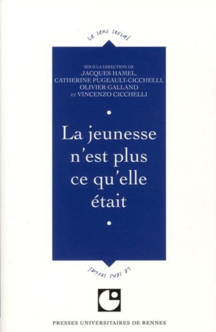 Couverture du livre « JEUNESSE N EST PLUS CE QU ELLE ETAIT » de Pur, librairie Les Contes Infusés à Corte