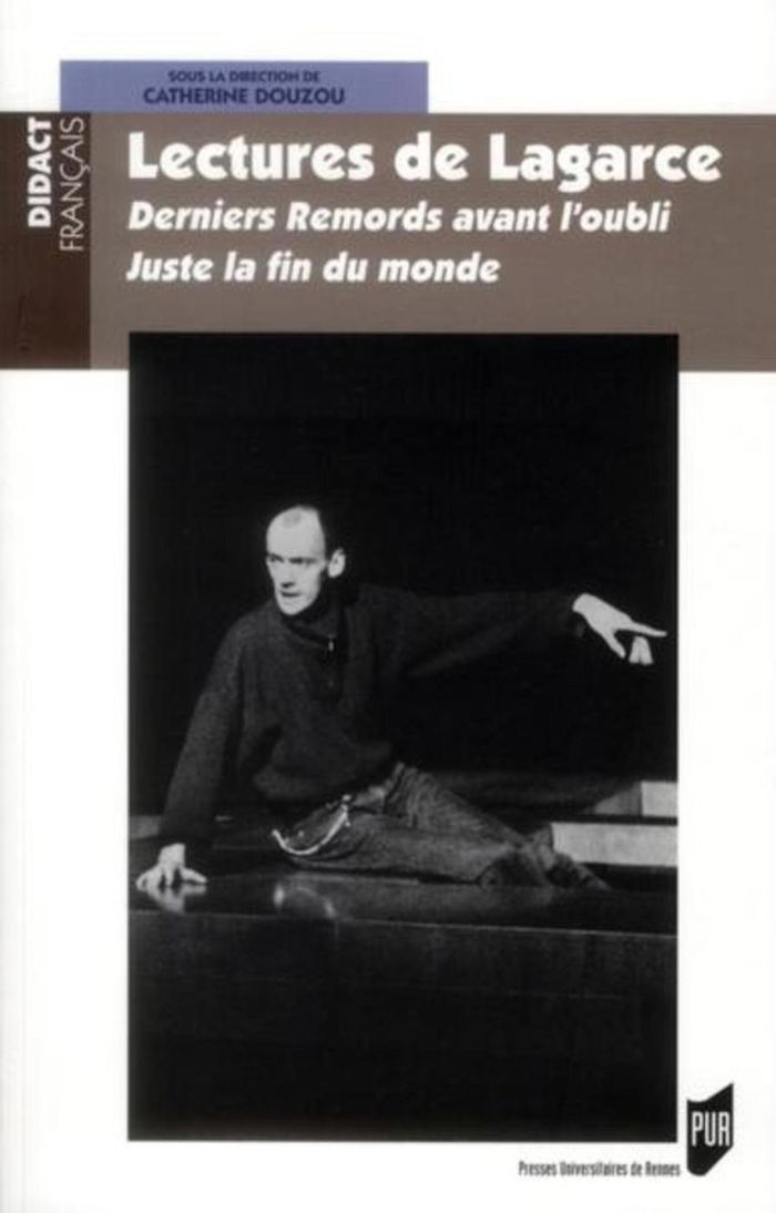 Couverture du livre « LECTURES DE LAGARCE » de Pur, librairie Les Contes Infusés à Corte