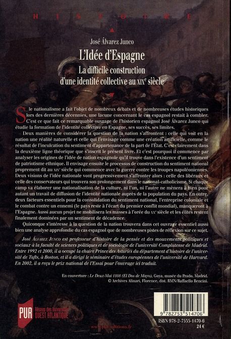 Quatrième de couverture de « IDEE D ESPAGNE »