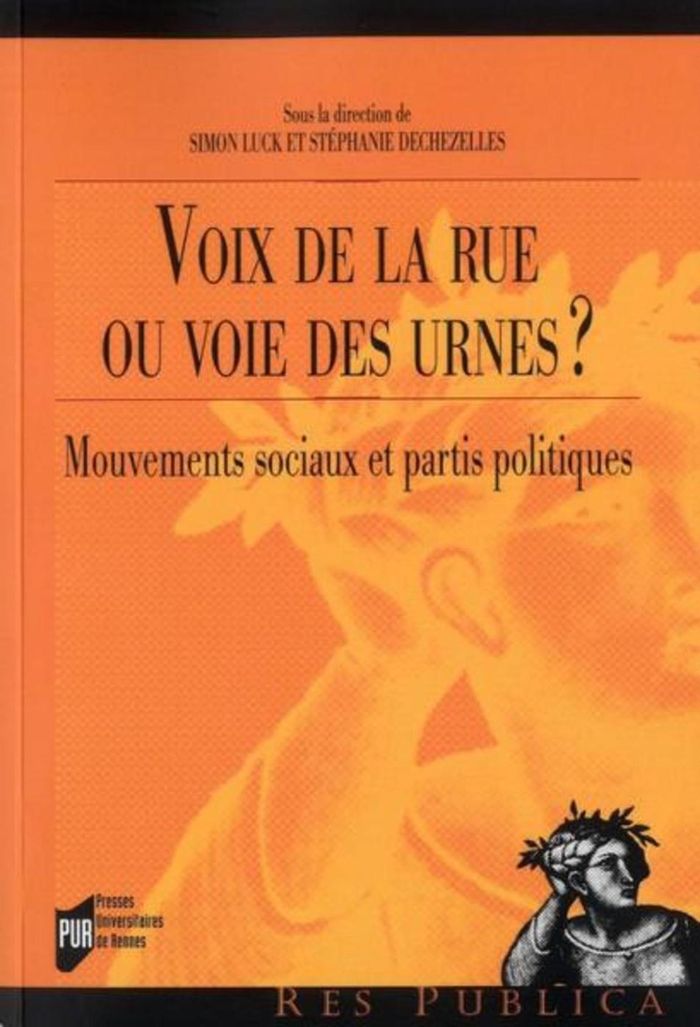 Couverture du livre « VOIX DE LA RUE OU VOIE DES URNES » de Pur, librairie Les Contes Infusés à Corte