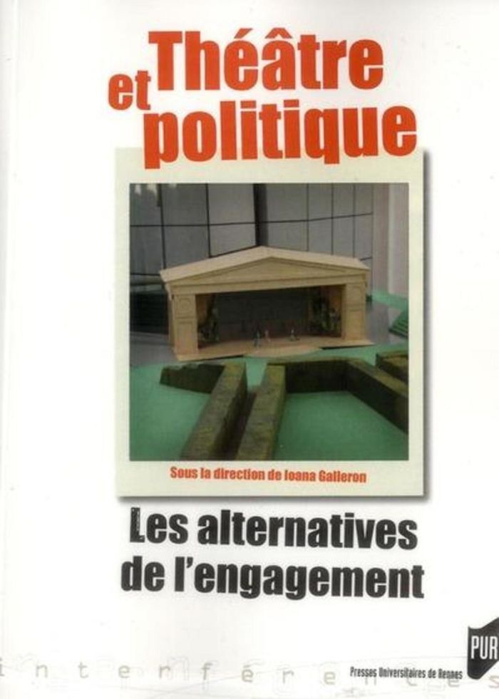Couverture du livre « THEATRE ET POLITIQUE » de Pur, librairie Les Contes Infusés à Corte