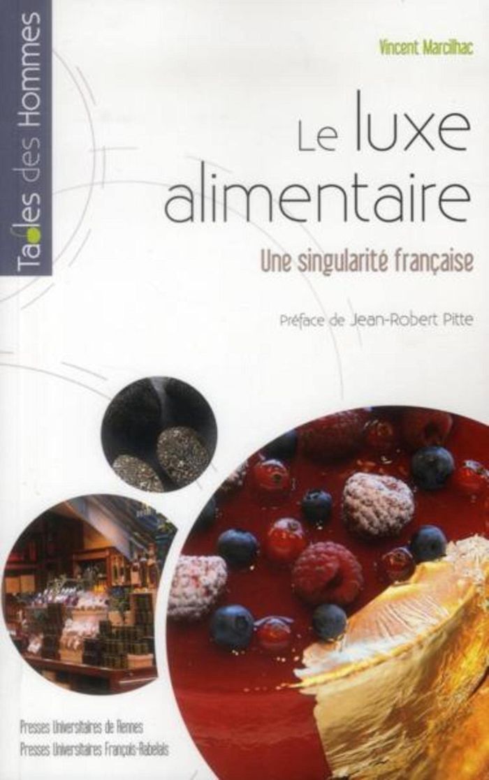 Couverture du livre « LUXE ALIMENTAIRE » de Pur, librairie Les Contes Infusés à Corte
