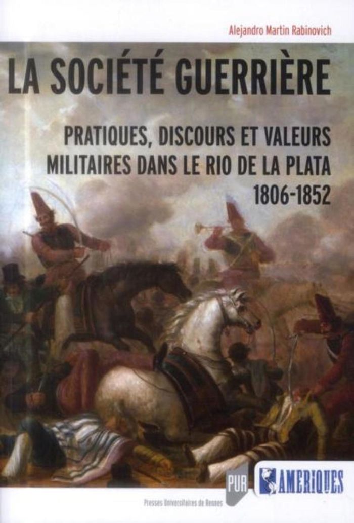 Couverture du livre « SOCIETE GUERRIERE » de Pur, librairie Les Contes Infusés à Corte