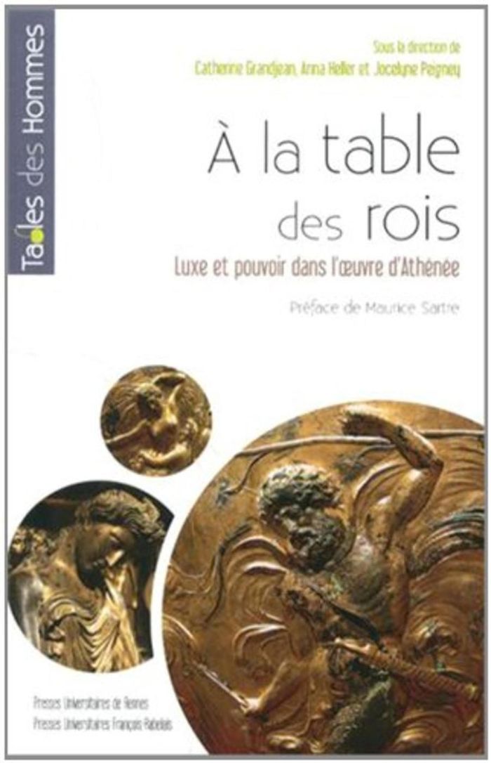 Couverture du livre « A LA TABLE DES ROIS » de Granjean/heller, librairie Les Contes Infusés à Corte