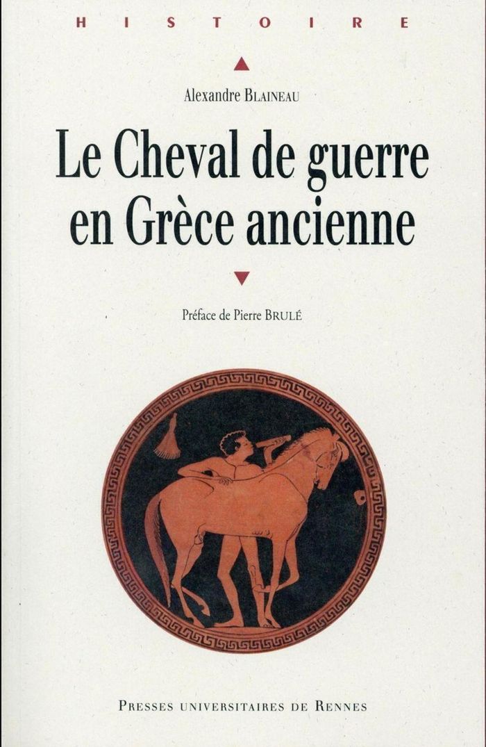 Couverture du livre « CHEVAL DE GUERRE EN GRECE ANCIENNE » de Pur, librairie Les Contes Infusés à Corte